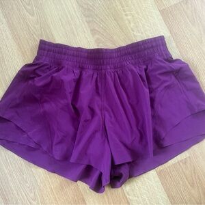 lululemon athletica Deep Purple Athletic Shorts